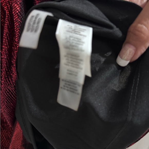 Elegant Burgundy Halter Dress side 4 - Picture 7 of 8